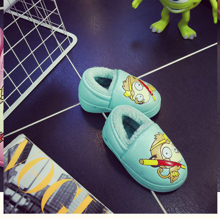 Chaussons enfants en autre pour hiver - semelle caoutchouc Wear - Ref 1031108 Image 12