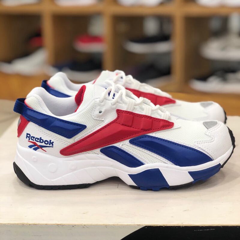 Reebok Intv 96 Men's and Women's Classic Retro Logo Low-Top Fabric Breathable Shock-Absorbing Sports Running Shoes Fv5520