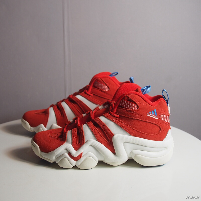 Adidas Crazy 8 Men's High-Top Suede Leather Warm, Breathable, Wear-Resistant and Non-Slip Basketball Shoes Ig3739
