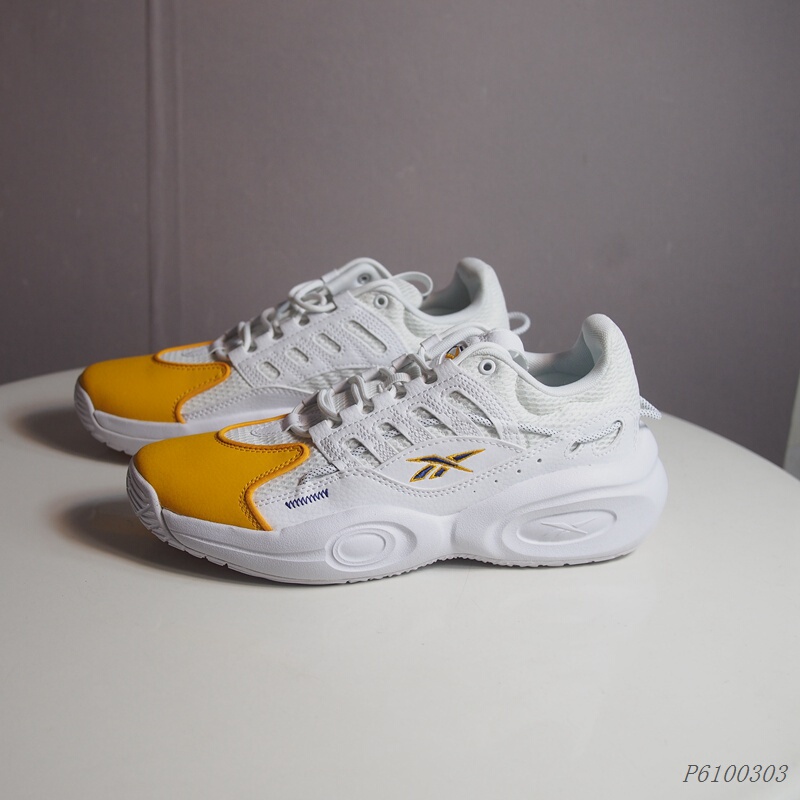 Reebok Solution Mid Men's Low-Cut Wear-Resistant, Non-Slip, Shock-Absorbing Basketball Shoes Hr0505