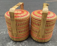 Три слоя и одна пара бамбуковых зелени, чтобы отправить плоское бремя