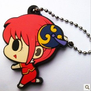 Custom rubber keychain Creative soft plastic keychain PVC keychain cute epoxy keychain