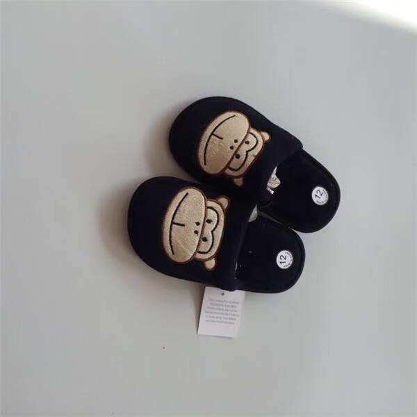 Chaussons enfants en suède - Ref 1013761 Image 10