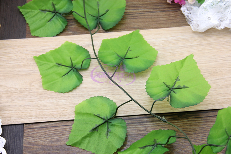 Simulation Grape Vine Fake Grape Fruit Vines Vine model Home Decorative Vine exhibition Hall Placement of grapevine strips