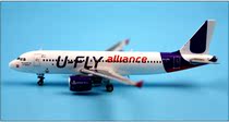 JC WINGS XX4090 Hong Kong Express U-FLY Airbus A320 B- LPH finished aircraft model 1 400