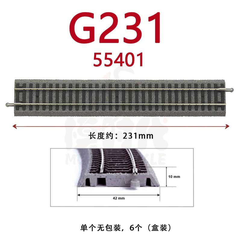 1/87 HO比例火车模型轨道道岔：打造完美铁路模型的关键配件！