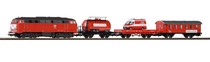 German PIKO 57153 1 87 fire truck primary suit with internal combustion locomotive carriage track controller