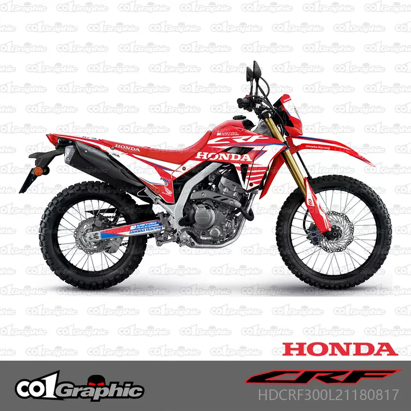 170308 Применимо к Honda CRF250L/300L 21-23 внедорожный мотоцикл модифицированные наклейки