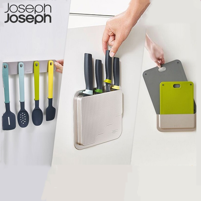 British Joseph Joseph cabinet door hanging knife set non-stick silicone spatula to send clip cutting board to send shears