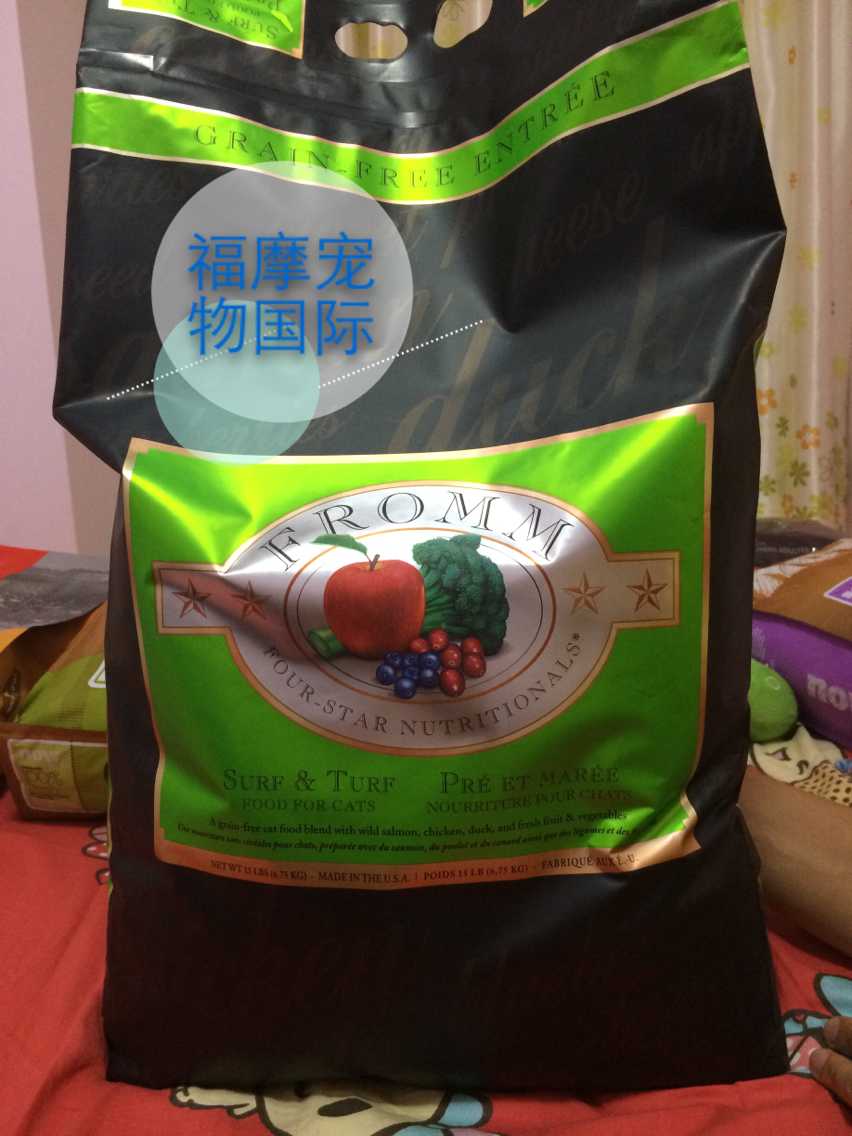 Hong Kong's purchase of American Formow Valley salmon duck meat young cat into cat whole cat food for 15 pounds