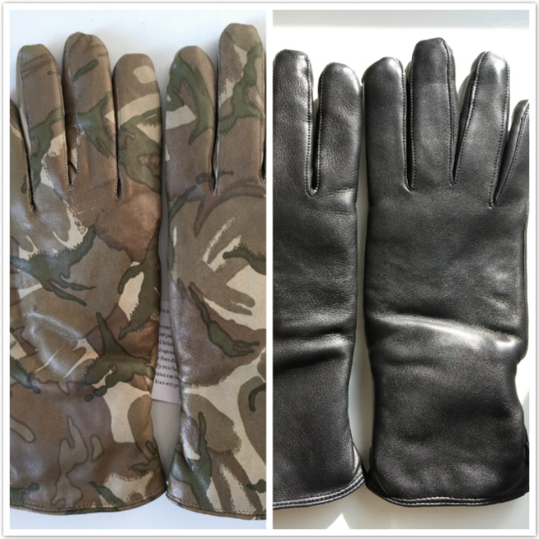 British British Gloves Goat Leather Gloves MTP Camouflay Gloves Winter Cotton Version MK2 Combat Gloves Army Version Public Hair-Taobao
