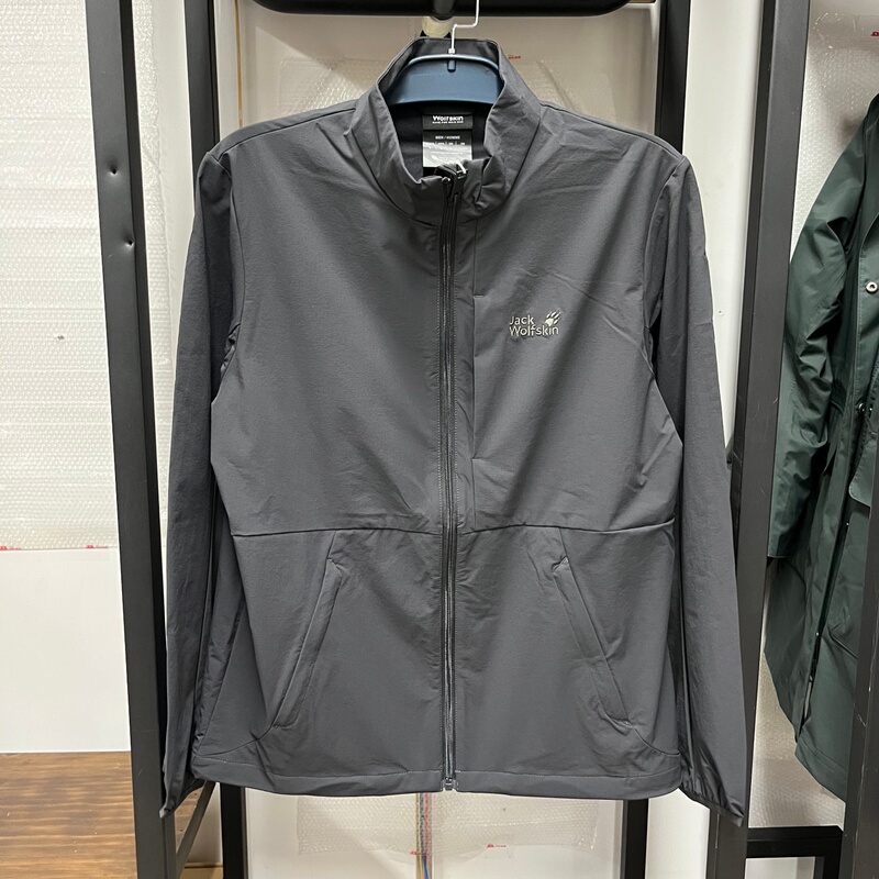 Jackwolfskin Wolf Claw Soft Shell Jacket Men's 26 Spring/Summer Outdoor Windproof Comfortable Jacket 5324071