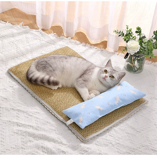 Лето питомец прохладное гнездо маленькое собака Тедди Барри водонепроницаемые, водонепроницаемые нежитые волосы охлаждающие собаки прохладные прокладки, травяные коврики Холодные сонные прокладки