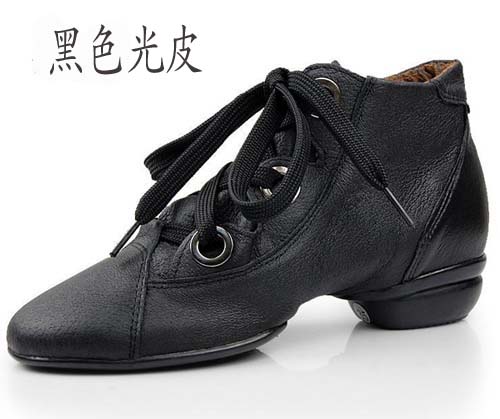 SSASAN SILO WOMEN JAZZ SHOES SOFT LEATHER SQUARE DANCE SHOES GEL BOTTOM PRACTICE DANCE SHOES CHOREOGRAPHY GROUP FITNESS DANCE SHOES