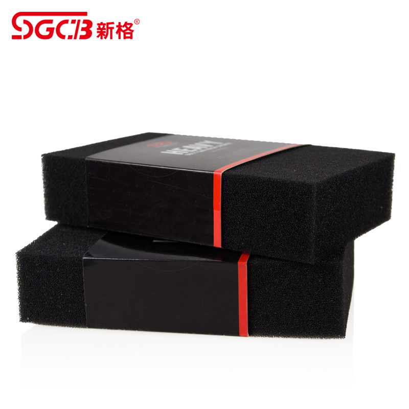SGCB new grid car wash sponge nano car wash special extra large artifact tool car wash cotton sponge strong decontamination