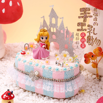 Childrens Day gift snow mud color mud ultra light clay Music Music Music Box parent-child handmade diy material package