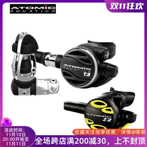 Atomic Aquatics T3 diving regulator Titanium alloy ultra-light quantification Corrosion resistance comfortable breathing