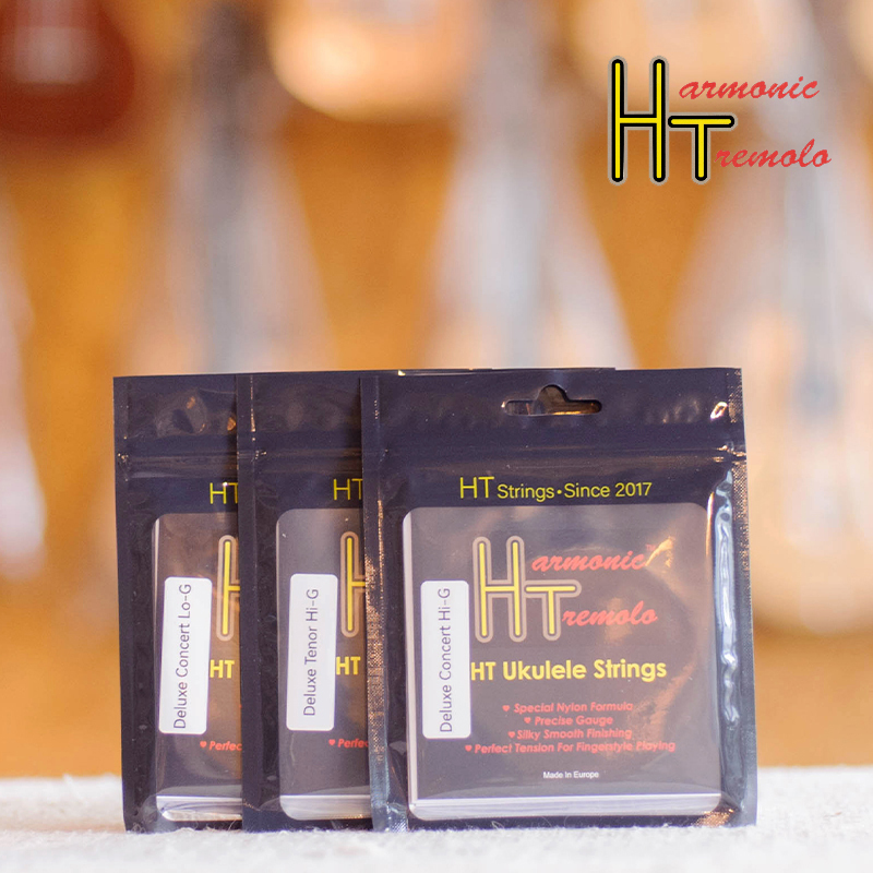 Singapore Ht Strings Professional Ukulele Semi-Transparent High Tension Nylon Strings 23/ 26inch Fingerstyle Low g