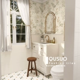 Fun Institute Light French Retro Baths плитка плитка сетка красная крема для ванной комнаты кухонная стена кирпичная туалетная плитка