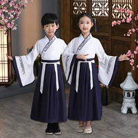 Тибетский синий широкий рукав