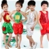 Ngày đầu năm của trẻ em Trang phục lễ hội Trẻ em Trang phục biểu diễn khiêu vũ Chàng trai eo trẻ em mẫu giáo Cô gái tạp dề