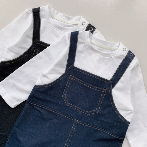 Комплект для раннего возраста для мальчиков, подтяжки, детское боди, детская одежда