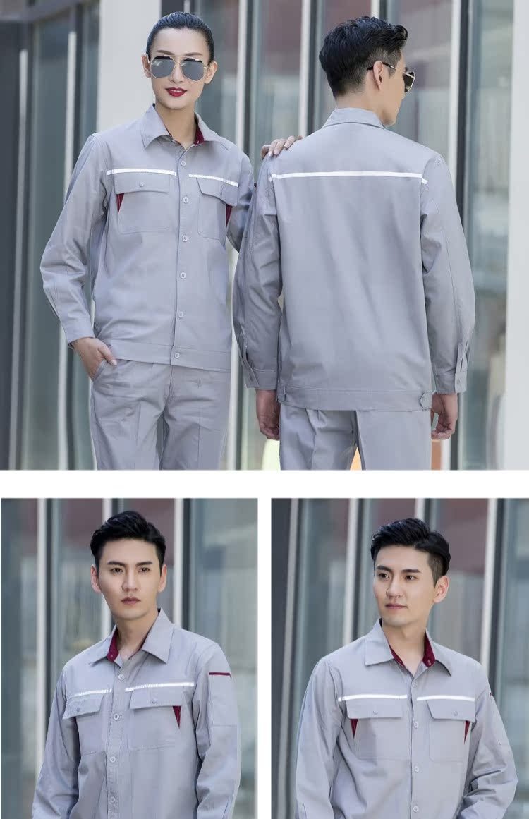 Quần yếm cotton phù hợp với nam giới dịch vụ hàn dài tay chống cháy bảo hiểm lao động hoa quần áo chống cháy nổ chống cháy quần bò nam