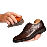 Черная щетка, крем для обуви для кожаной обуви, гигиенические туфли, ткань для полировки, набор инструментов