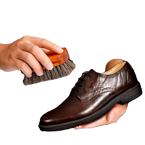 Черная щетка, крем для обуви для кожаной обуви, гигиенические туфли, ткань для полировки, набор инструментов