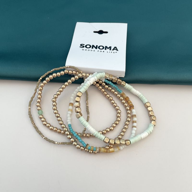 S67 Foreign Trade Original Handmade Beaded Bohemian Style Aesthetic Trendy Jewelry One Card Multiple Sets Bracelet