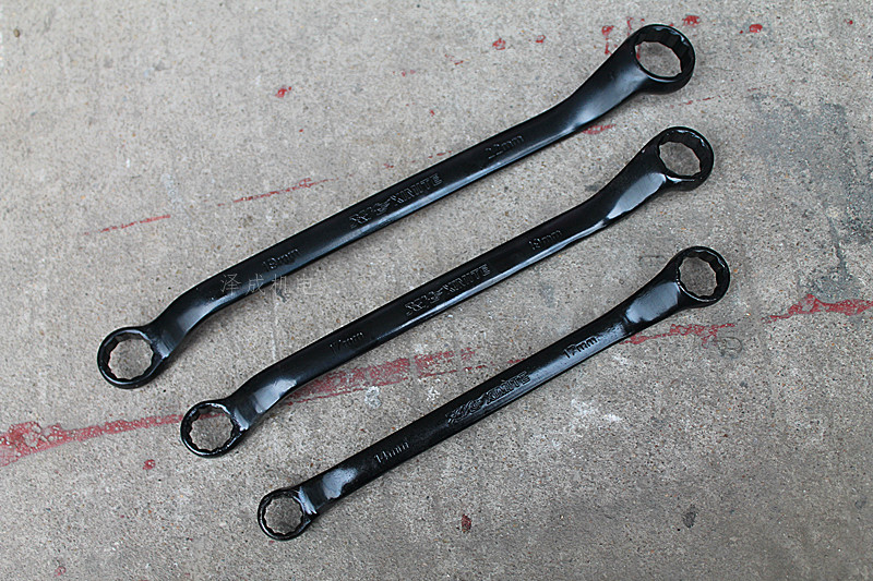 West Mitte 5 5-7 41-46MM black quality double head plum wrench steam repair manual tool