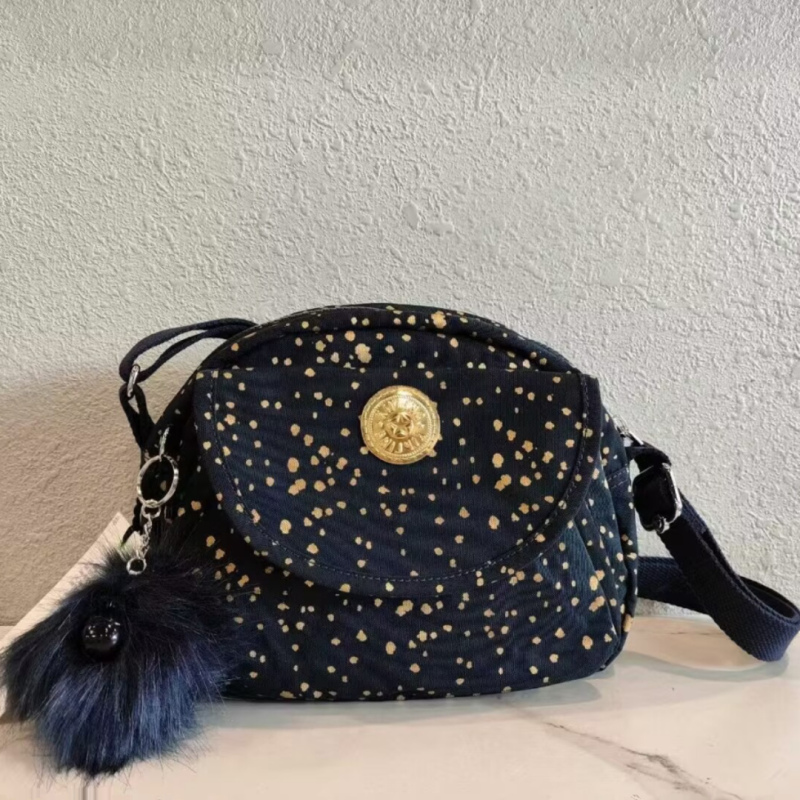 American Kipling Crossbody Bag Women's Bag Single Shoulder Crossbody Bag Canvas Waterproof Casual Bag K15313