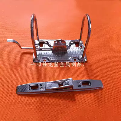D-type quick fishing clip Hanging fishing clip Folder accessories clip Platen clip Strong punching clip Metal iron clip