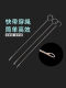 혀가 큰 긴 벨트 플립 장치 대형 크로 셰 뜨개질 바늘 로프 스트랩 장치 긴 후크 바늘 로프 도구 DIY