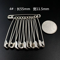 Серебряная игла 4#55 мм около 432 штук