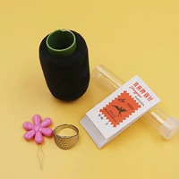 Черная проволока+стальная игла+аксессуары