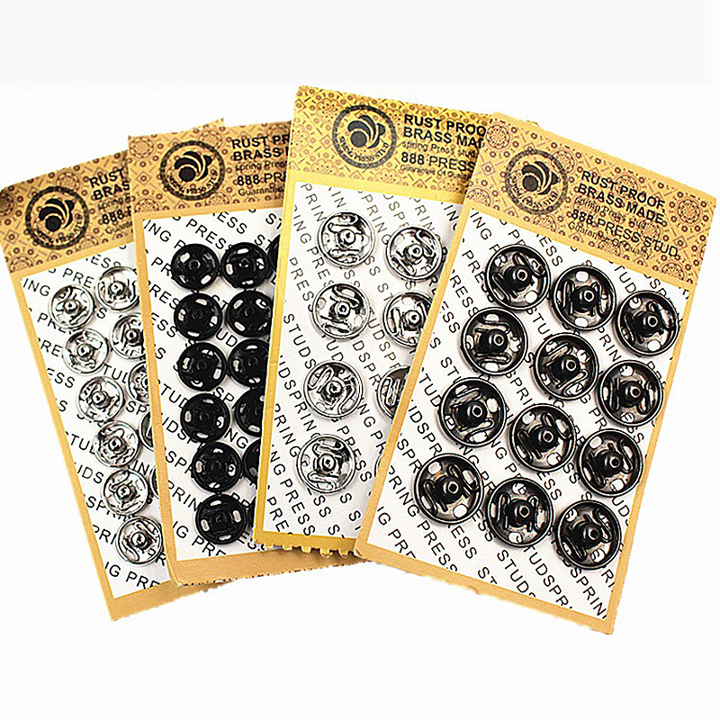 Metal hidden button press button Qin button press button mother button press button copper non-rust anti-glare high-end clothes press button