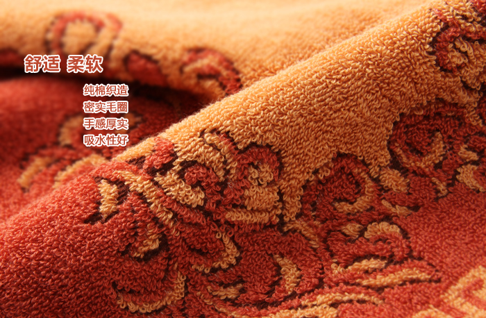 Gối bông vàng Jacquard hoa văn cổ điển Tốt đẹp Cặp đôi hai mảnh sáng và mềm - Khăn gối áo gối lụa