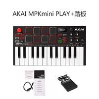 Красный черный акай mpk mini play+педали