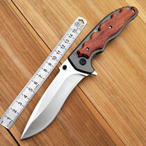 Cutter body-proof cold weapon outdoor climbing hill portable high hardness sharp small knife with folded tactical knife water fruit knife