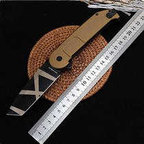 Knife-proof folding knife high hardness cutter anti-body cold weapon short knife outdoor survival carry-on small knife portable folding knife