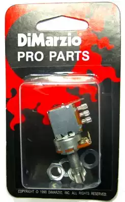 DiMarzio EP1201PP guitar lift cut single tone potentiometer 250k 500k