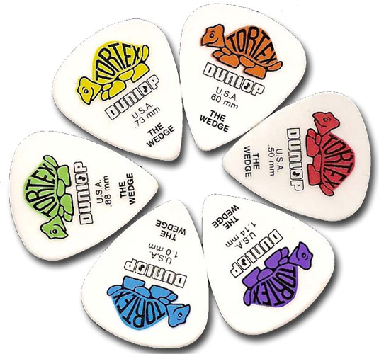 Guaranteed Dunlop Dundlopp's Lump Tortex Wedge Guitar Pluck 