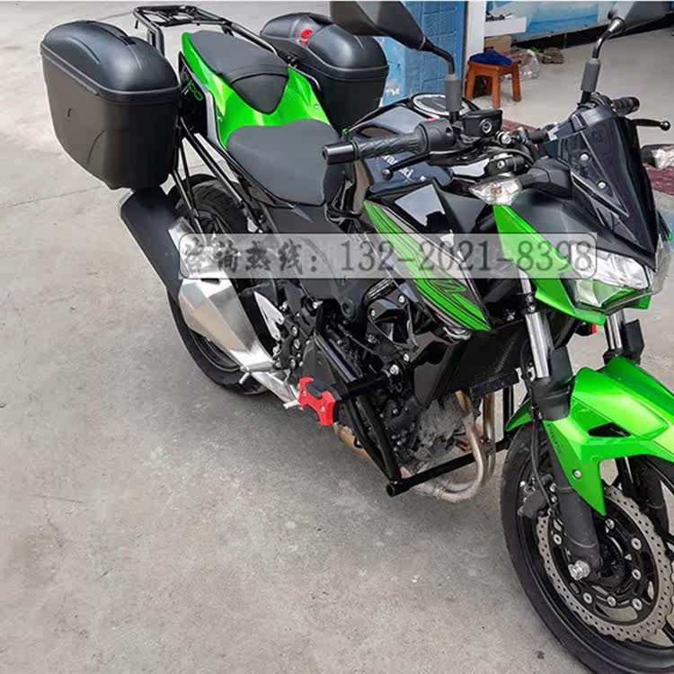 Suitable for Kawasaki Z400 motorcycle sports bar protection bar Drop bar Bumper front guard bar modification accessories