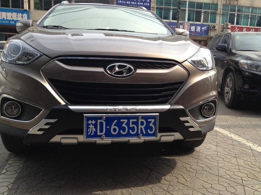 Suitable for 10-12 modern IX35 front bar iX35 rear guard bar IX35 front and rear insurance lever Old paragraph movement