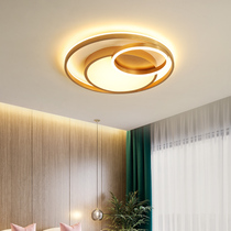 Round bedroom light Luxury warm creative room light Simple led ceiling light Study light Nordic style living room