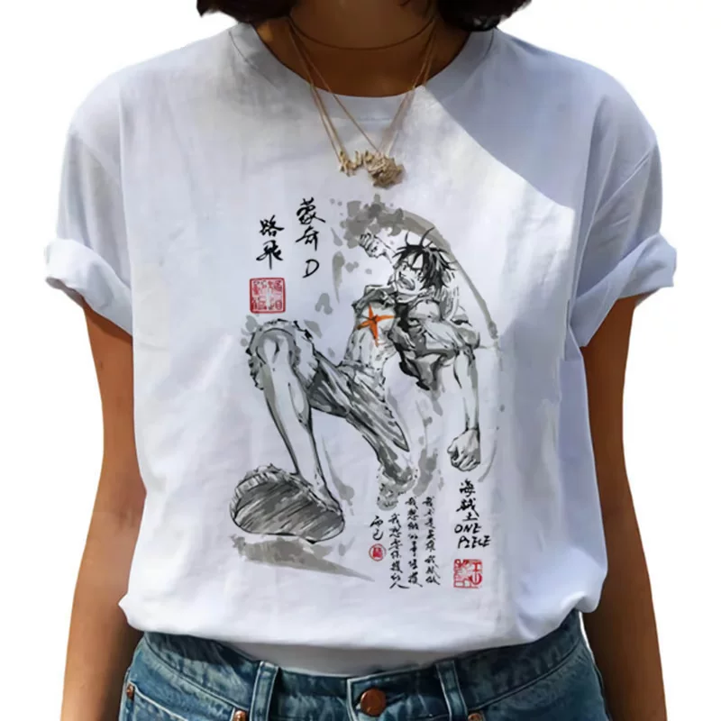 [Кружка One Piece Женские карикатуры Лuffy японское аниме 90-е годы футболка]