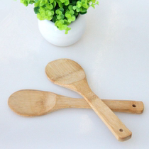 Rice spoon home original bamboo rice scoop kitchen wooden bamboo rice spoon rice shovel without paint rice shovel