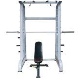 Smith Machine Комплексное обучающее устройство приседа для приседа фитнеса дома профессиональные длинные стойки