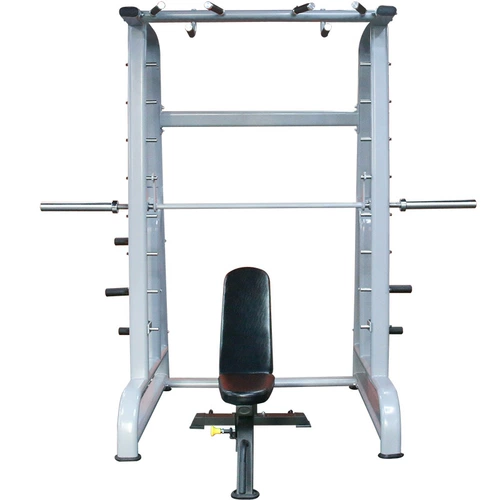 Smith Machine Комплексное обучающее устройство приседа для приседа фитнеса дома профессиональные длинные стойки